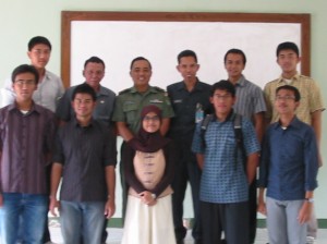 Pengawas dari SMA TN, LPTTN, Rindam dan Ikastara Bandung